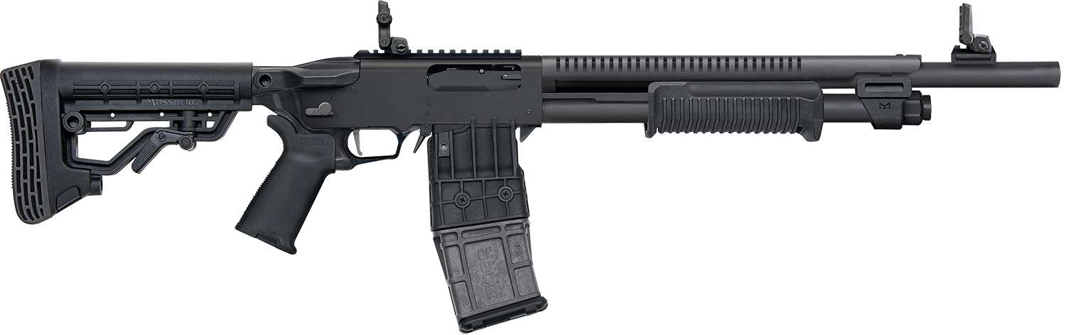 Mossberg 590RM Tactical Mag-Fed 12G Shotgun 18.5"