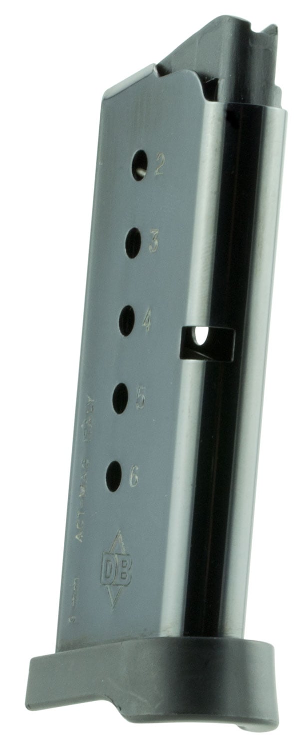 Diamondback Firearms 6 Round 9mm DB9 Detachable Magazine, Black - DB9MAG