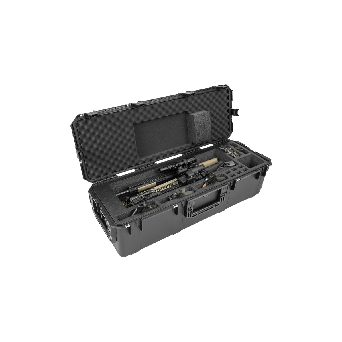 SKB iSeries 4213 45" x 16" x 13" Multi-AR/Pistol Case, Black