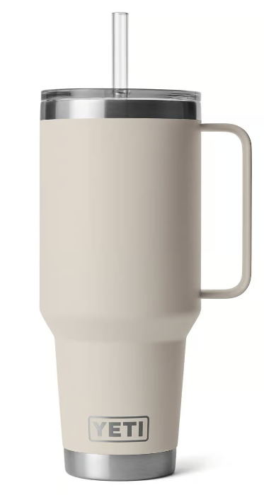 Yeti Rambler 42 oz Straw Mug, Cape Taupe