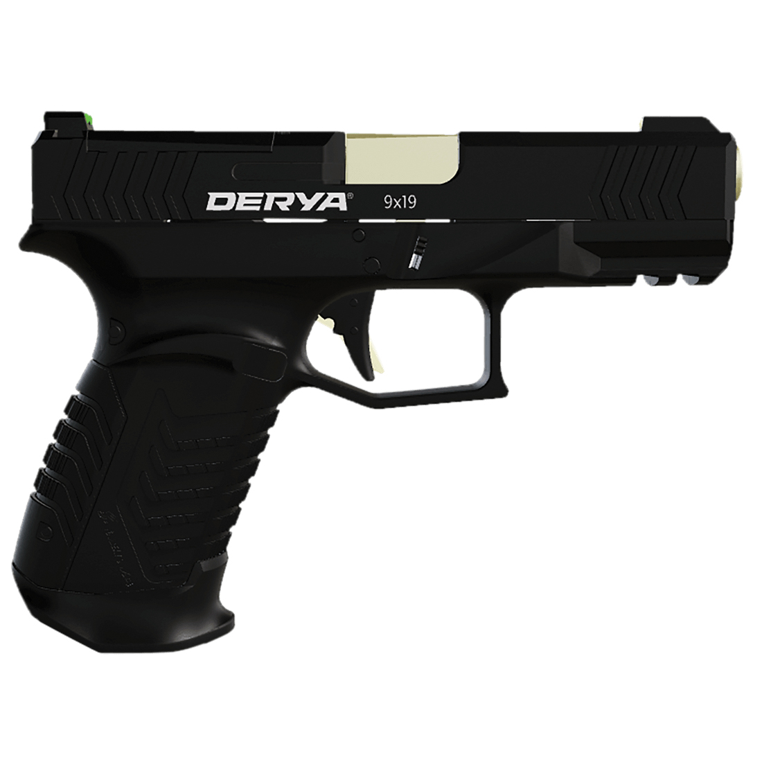 Derya DY9 9mm 4.02" 15rds, Black