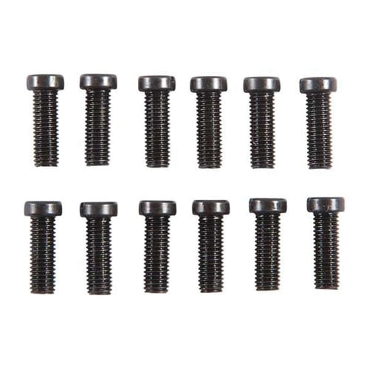 Brownells #8-40 x 0.50" Fillister Head Sight Base Screw Refill, Blue Pack of 12