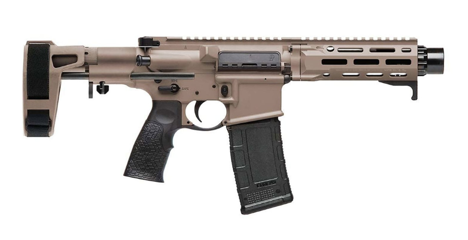 Dainel Defense DDM4 300BLK PDW Pistol, FDE