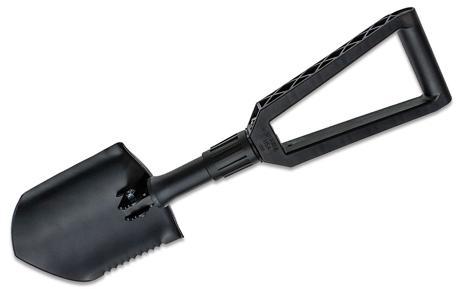 Gerber E-Tool Folding Enctrenchment Shovel, Black - 1014047