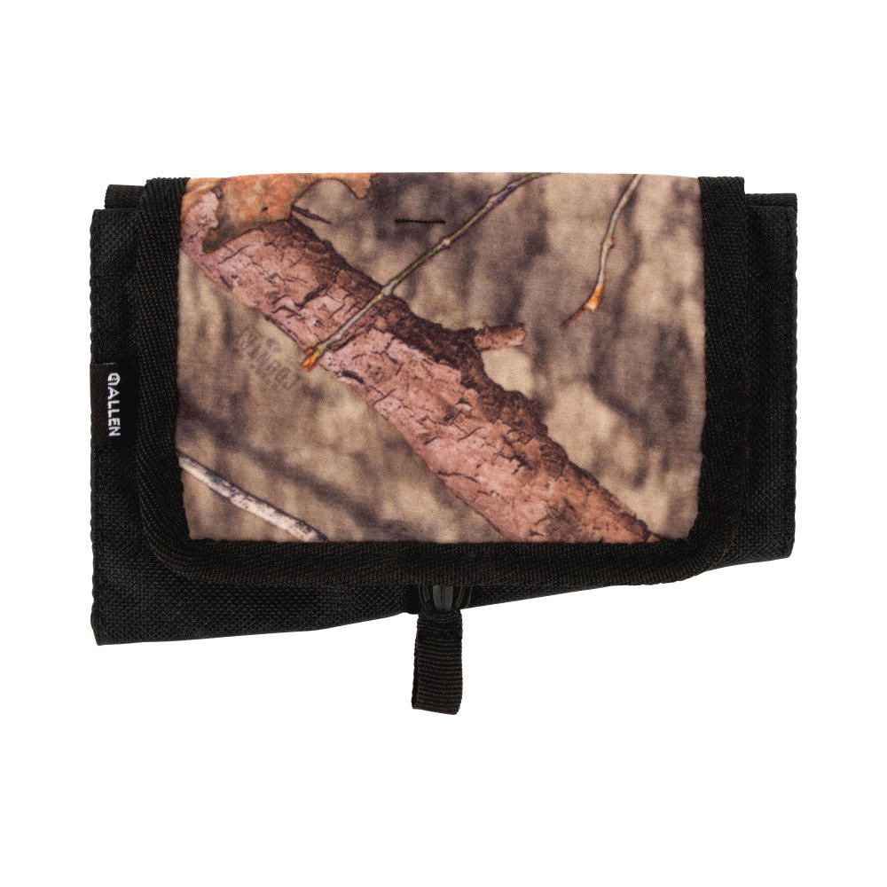 Allen Elastic Buttstock Shotshell Holder with Flap Cover, Black/Mossy Oak Break-Up Country - 2058