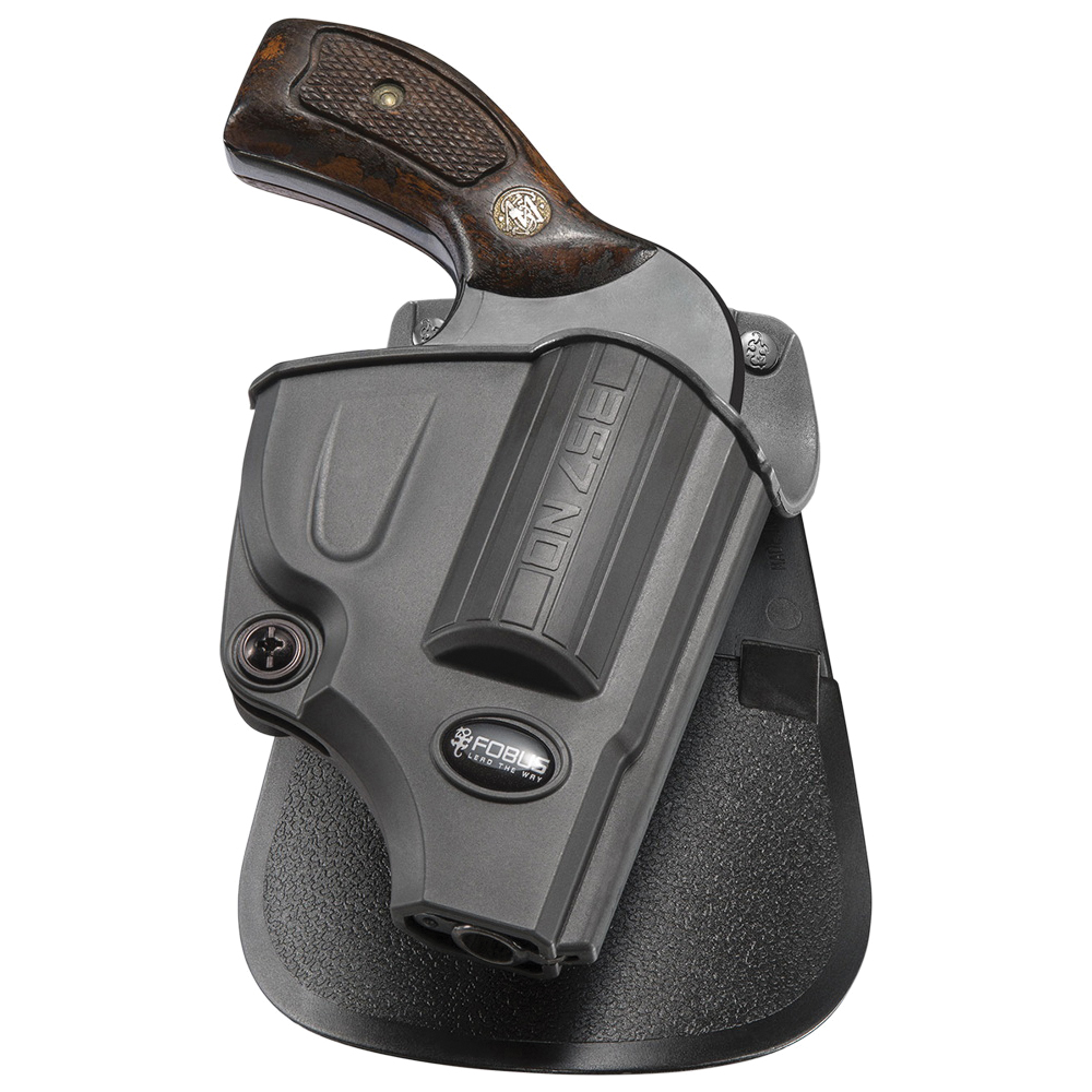 Fobus USA Smith & Wesson 442 Engraved Holster RH Polymer, Black
