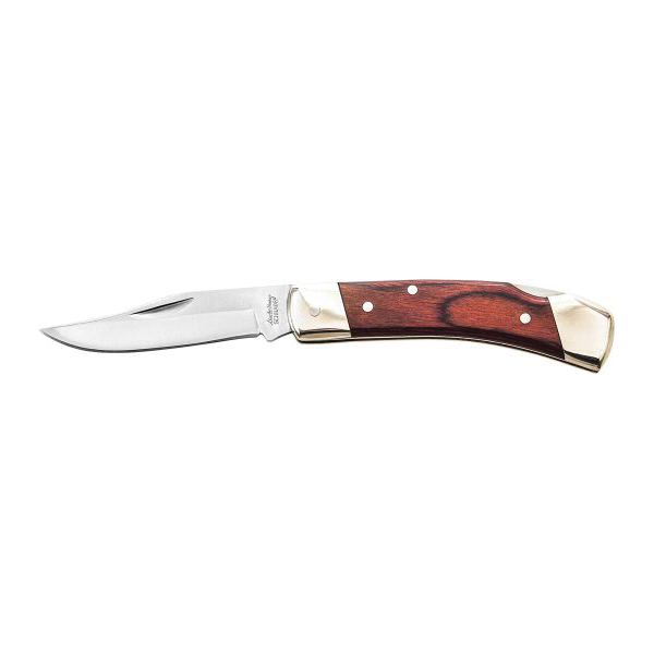 Uncle Henry Smokey Folding Knife Clip Point, Brown