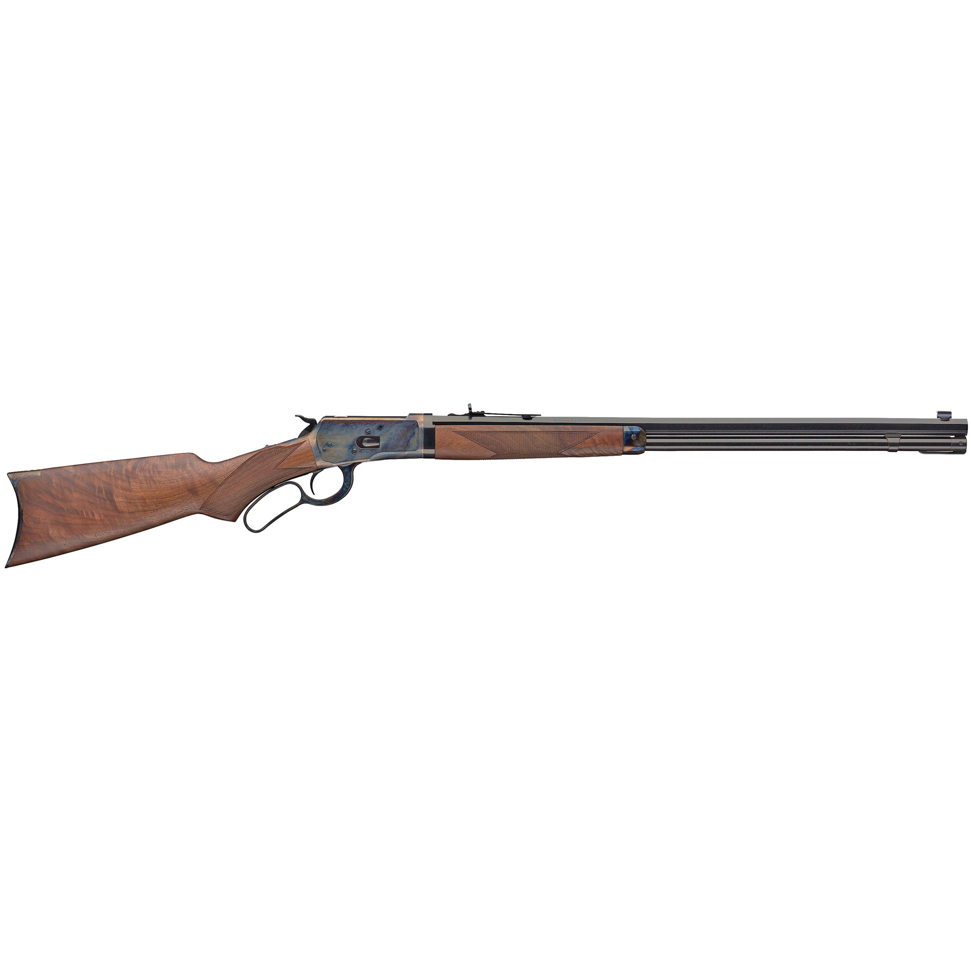 Winchester Model 1892 .44 Mag Lever Action Rifle, 24" Barrel, Blue - 534283124