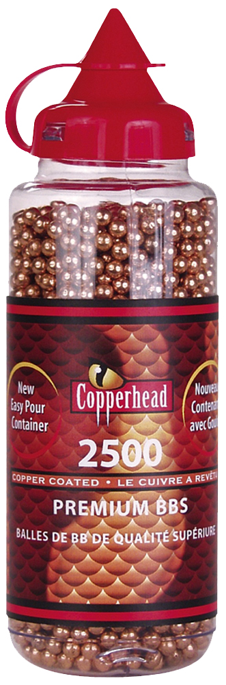 Crosman CopperHead .177 5.3 gr BB Pellet, 2500/carton - 0747