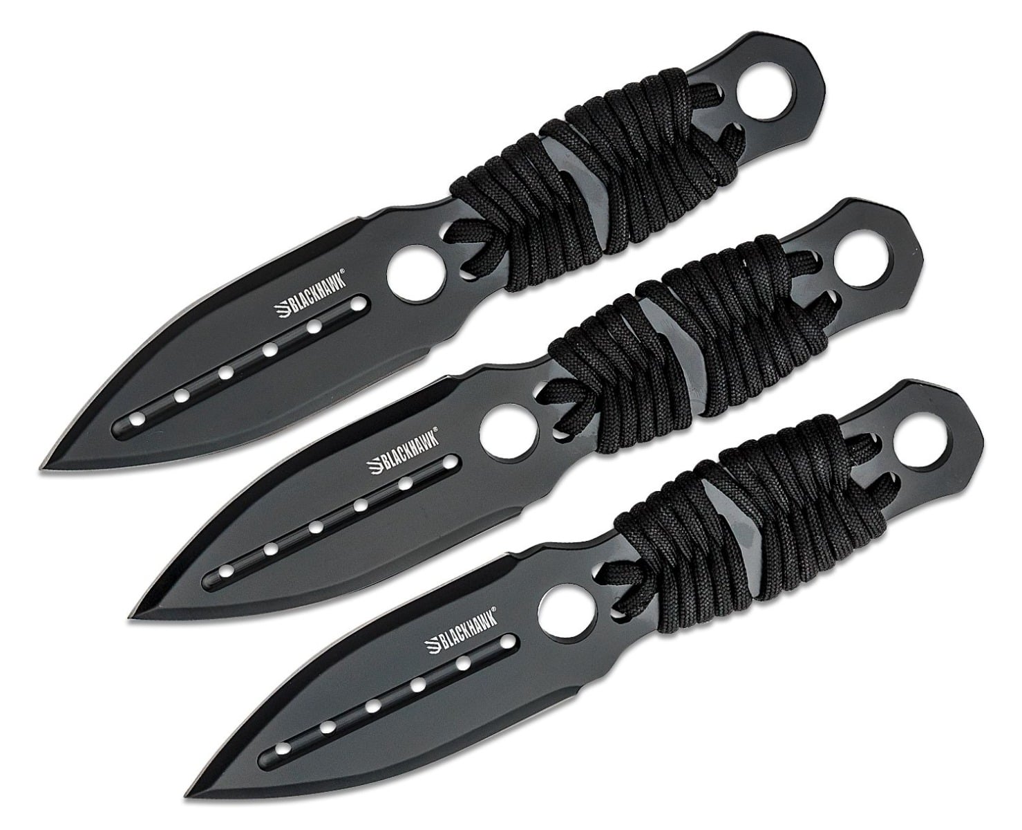 BLACKHAWK! Direct Hit 3-Piece Throwing Knife Set - BH15DH01BK