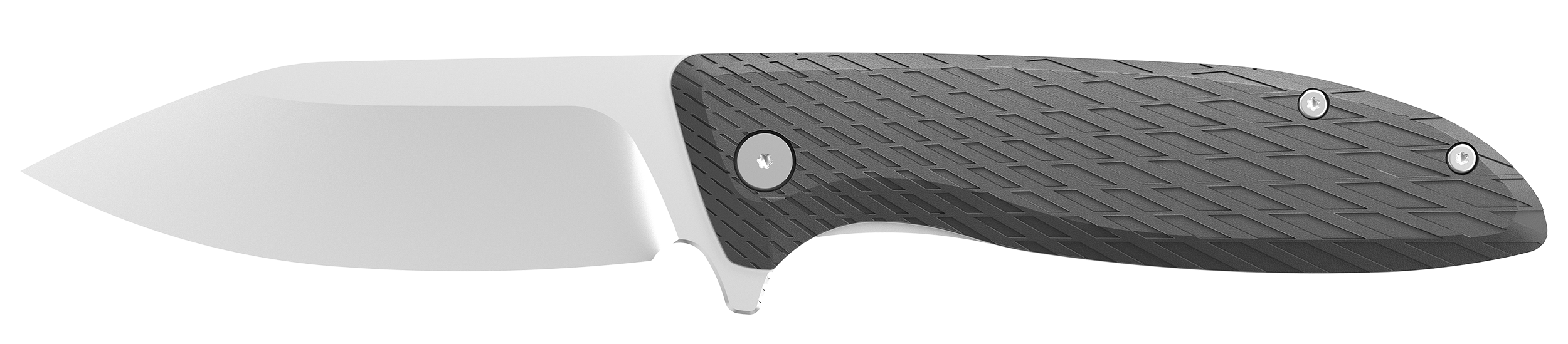 Outdoor Edge BR1C Brutus 3.30" Folding Sheepsfoot Knife - 4Cr14MoV Steel