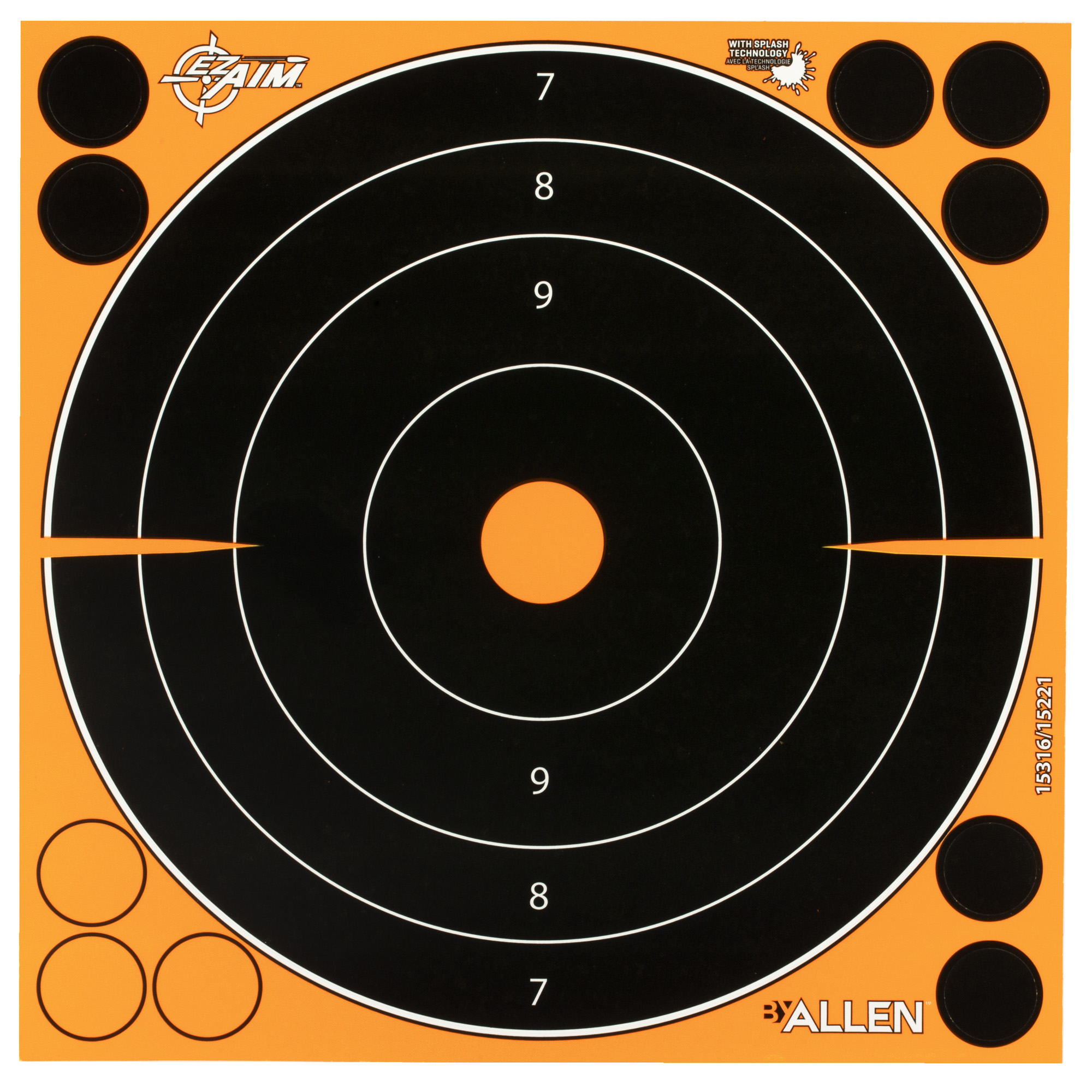 Allen EZ AIM Adhesive Paper Target - 15221