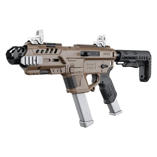 Recover Tactical PIX Pistol into AR Platform Conversion Kit for Glock 17/17L/17P, Tan - PIXB02
