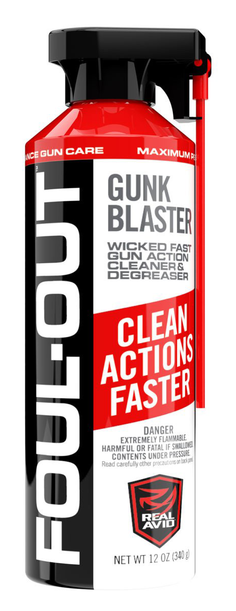 Real Avid Foul-Out Gunk Blaster 12oz Aerosol Can - AVDCB12A