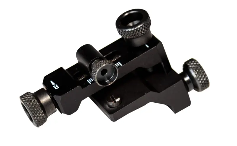 CVA AC1750 Micro-Adjust Williams Western Long Range Rear Peep Front Globe Sight Reticle Kit Black