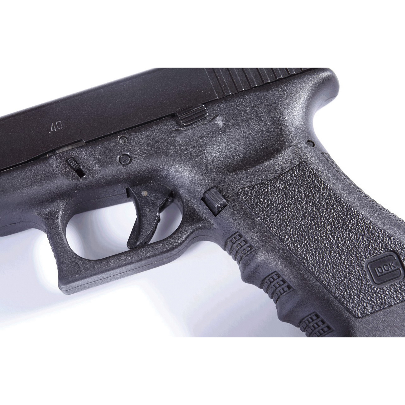 Ghost G3 Extended Tactical Magazine Release for Glock Gen 1 to 3 9mm, .45 GAP Pistols, Black - GHO_G3_S