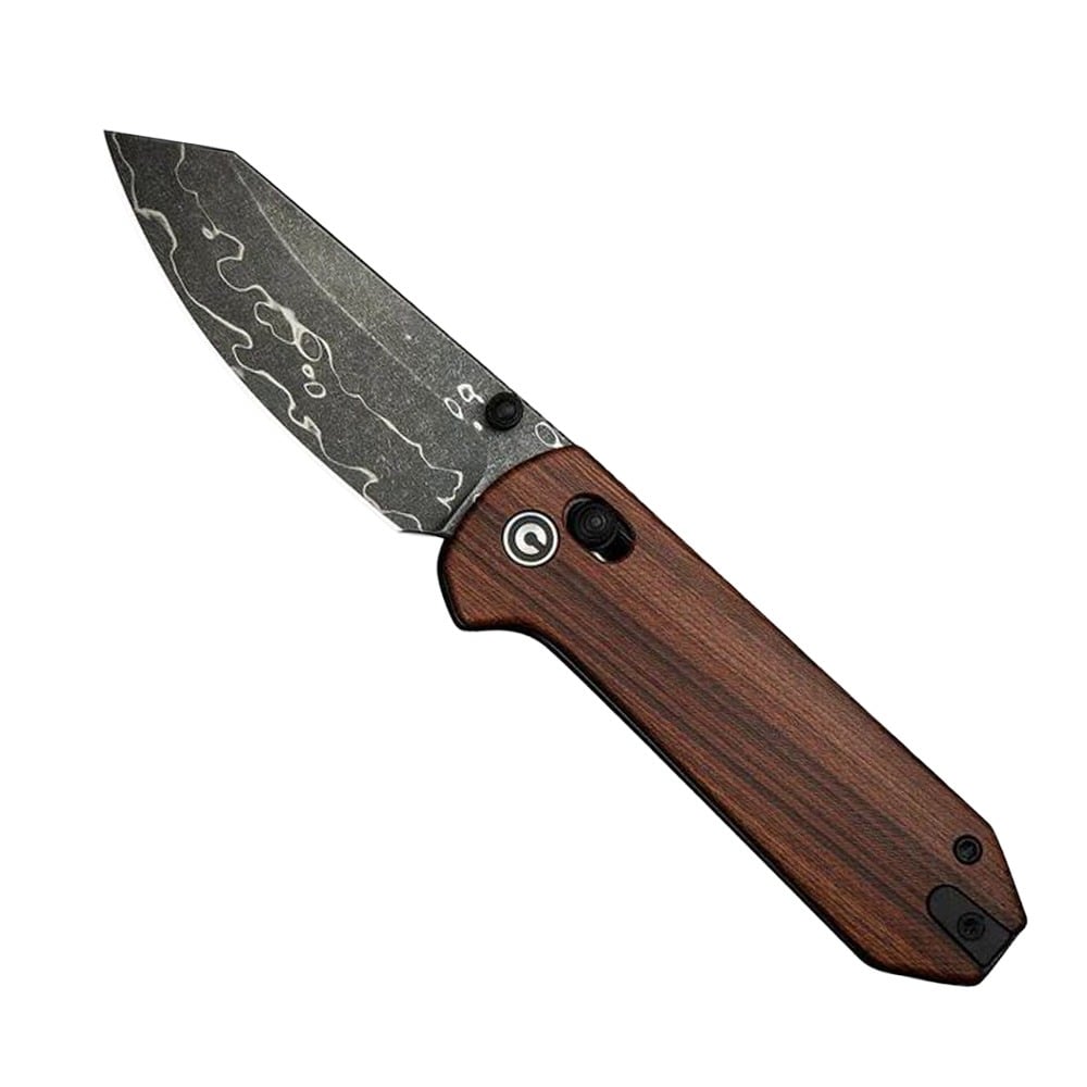 CIVIVI Yonder Folding Spey Point Knife, Guibourtia - C23073B-DS1