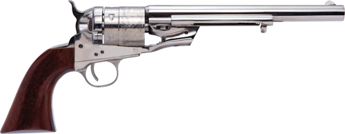 Cimarron 1860 Richards-Mason Type 2 .45 LC 8" Nickel Revolver