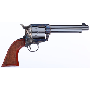 Taylor's & Company The Gunfighter 45 Colt (Long Colt) Revolver 5.5" Blued Barrel 6 Round Walnut Grip Checkered