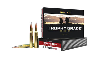 Nosler Trophy Grade 30-06 Springfield 168 Grain AccuBond Long-Range Ammo