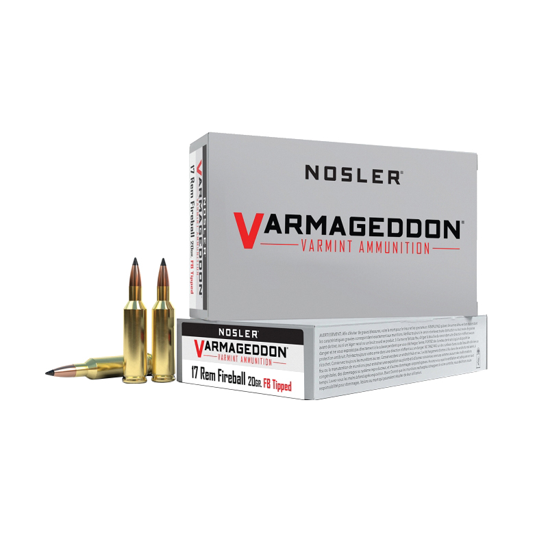 Nosler Varmageddon .17 Remington Fireball 20 gr PT 20rds