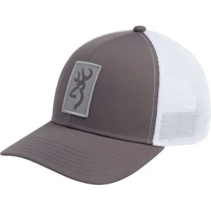BG CAP BEACON LOGO GRAY W/ RECTANGLE PATCH ADJUSTABLE