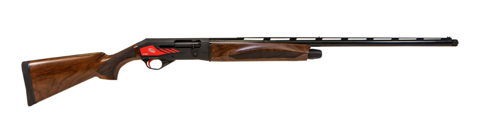 Pointer Sport Tek 8 12 Gauge 28" Semi-Auto Youth Shotgun, Blued/Walnut - KIRST8-12Y