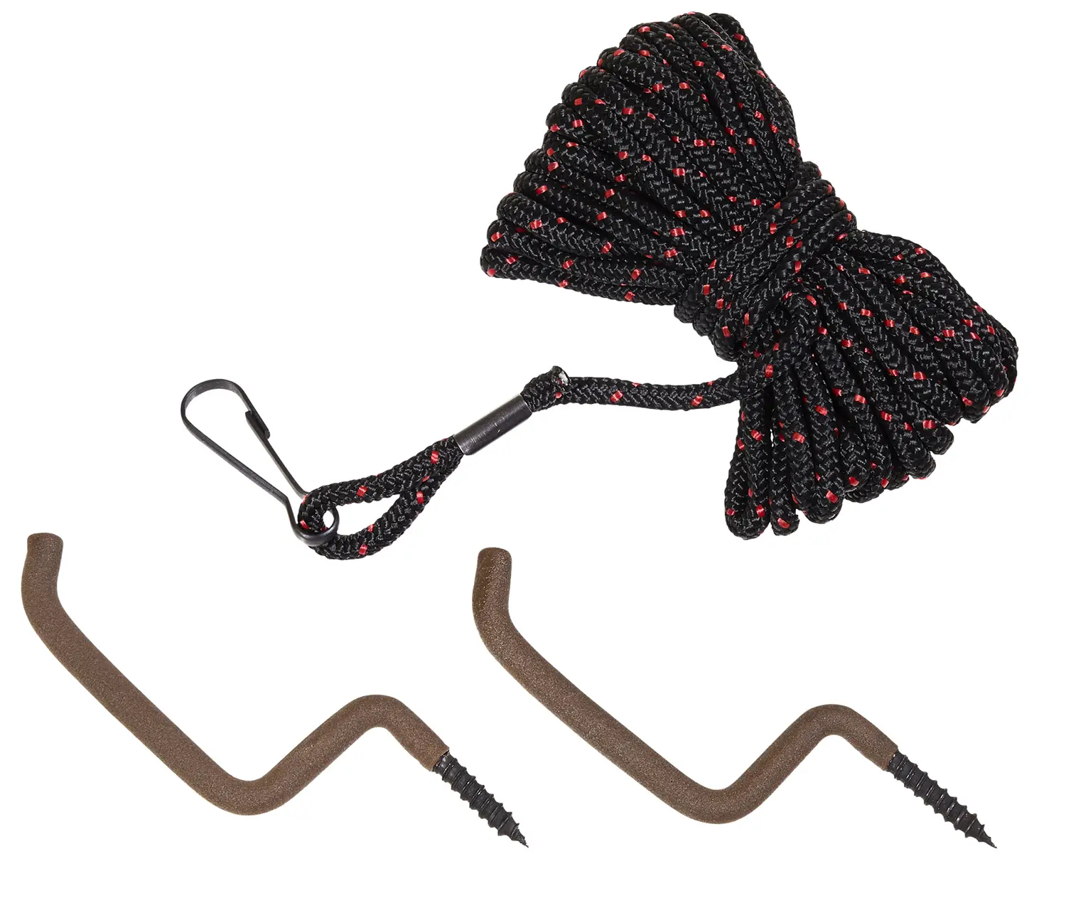 Allen 54 Bow Gun Rope Treestand Black/Red 20' Long Includes 2 Hangers