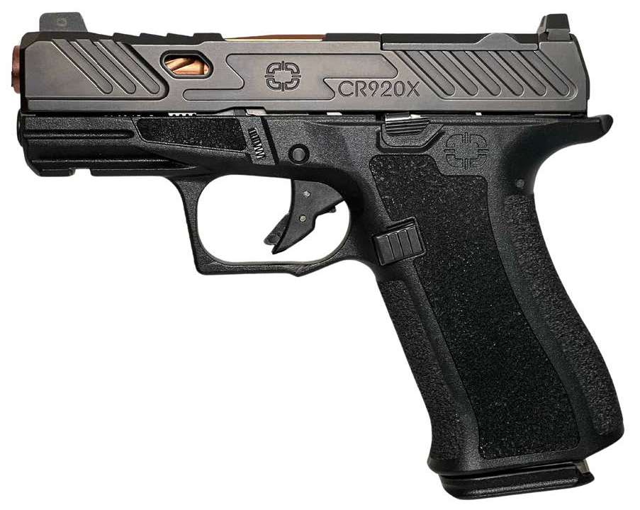 SHAS CR920X 9mm Semi-Auto Pistol with Elite Slide
