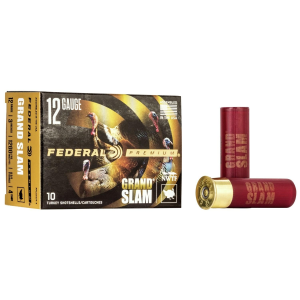 Federal Grand Slam Shotshells 12 ga 3" 1-3/4 oz 1200 fps 4 10/rd