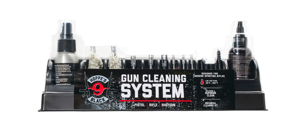 Hoppes Black Universal Gun Cleaning System - HBCKU