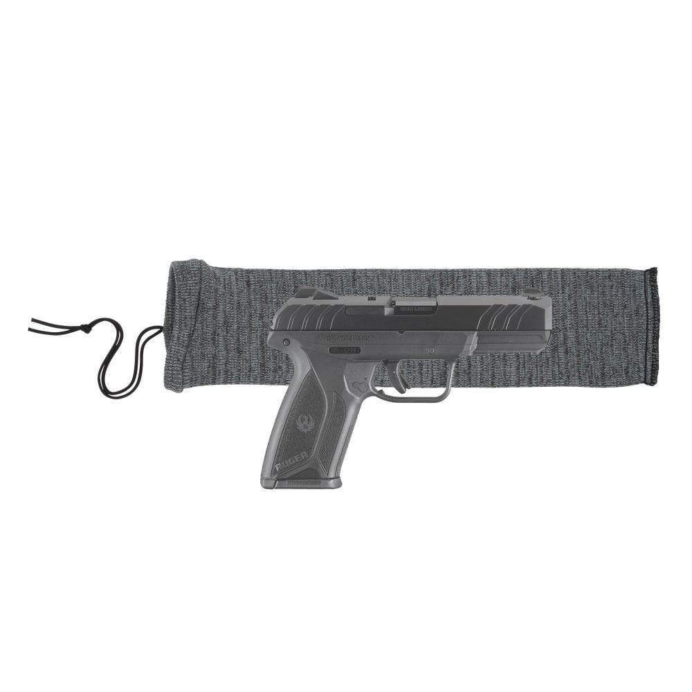 Allen 55% Reclaimed Cotton/45% Polyester Blend Handgun Sock, Heather Gray - 1314