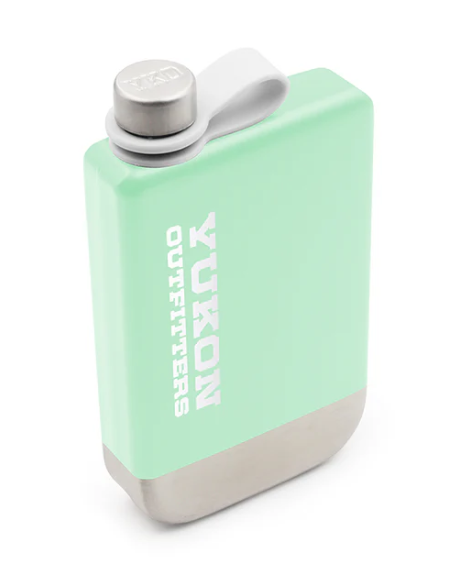 Yukon Outfitters 9 oz Highline Flask, Mint - YF09MNT