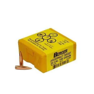 Berger Bullets 30418 Target  30 Cal .308 185 gr Juggernaut Target 100 Per Box