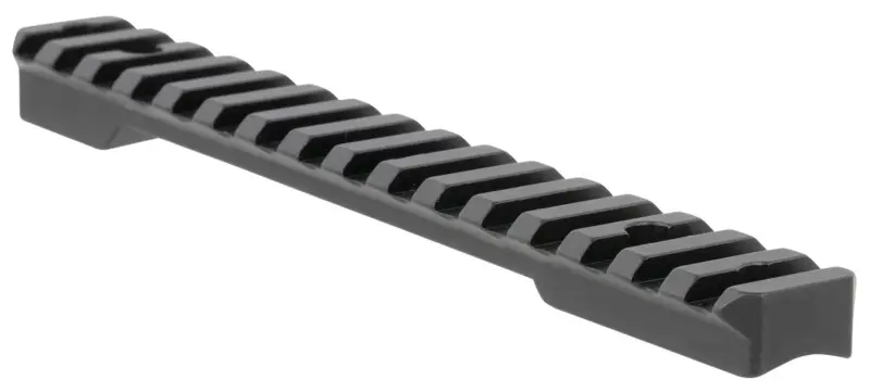 Talley PLM258763 Fierce Picatinny Rail Black Anodized Long Action 20 MOA