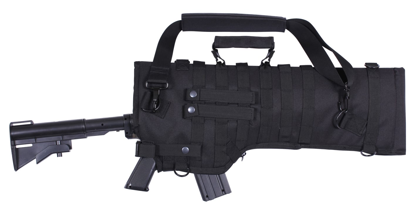 Rothco Tactical Molle Rifle Scabbard - Black
