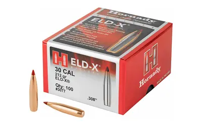 Hornady ELD-X 30CAL .308 212GR 100CT
