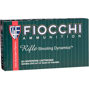 Fiocchi 22250B PSP 22-250 Remington Pointed Soft Point 55 GR - 20rd Box