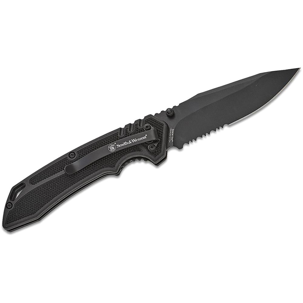 Smith & Wesson Special Ops Folding Knife Clip Point, Black