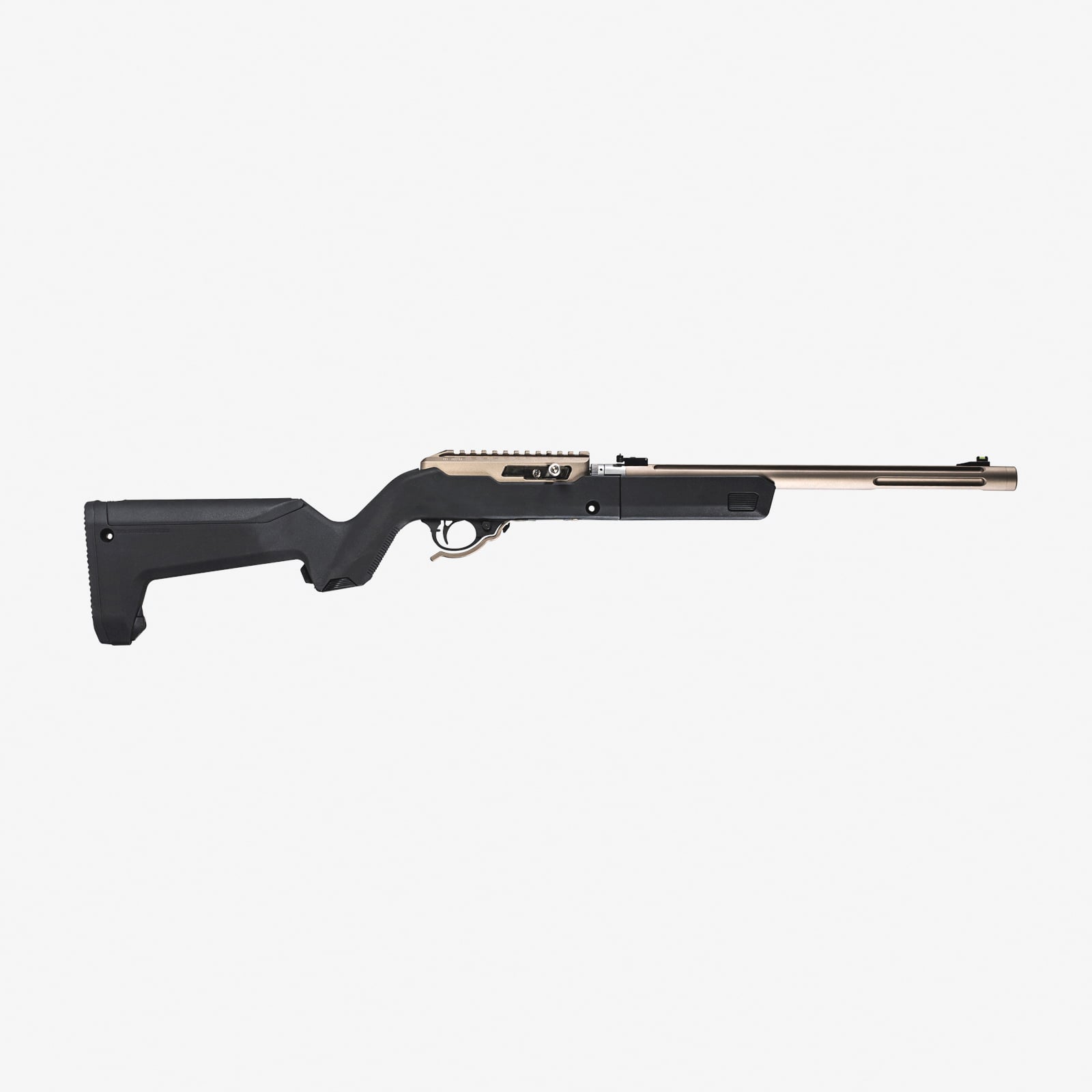 Magpul Industries MAG808/X-22 Backpacker Reinforced Polymer Stock, Black - MAG808-BLK