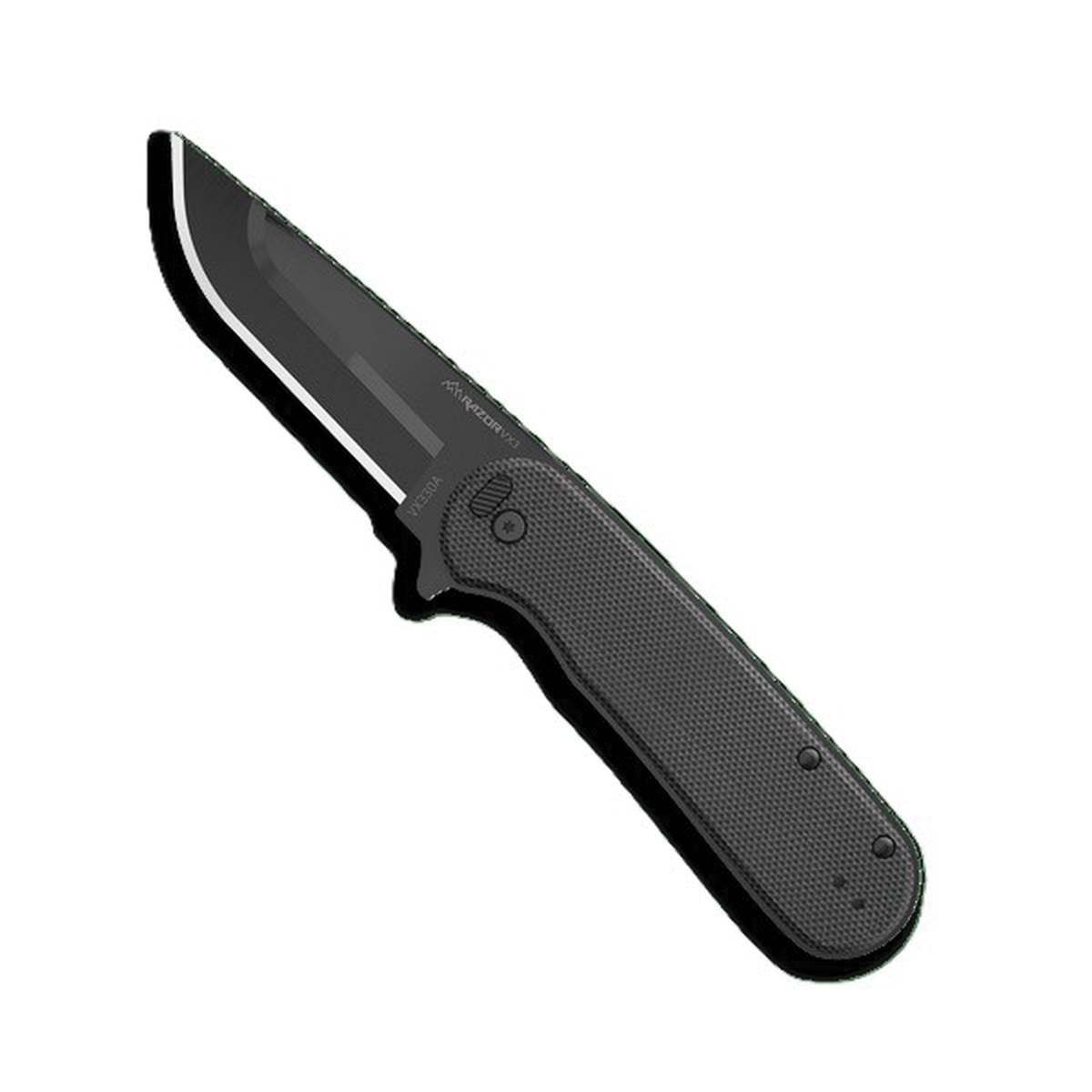 Outdoor Edge Knives Razor VX3 Folding Knife, Black