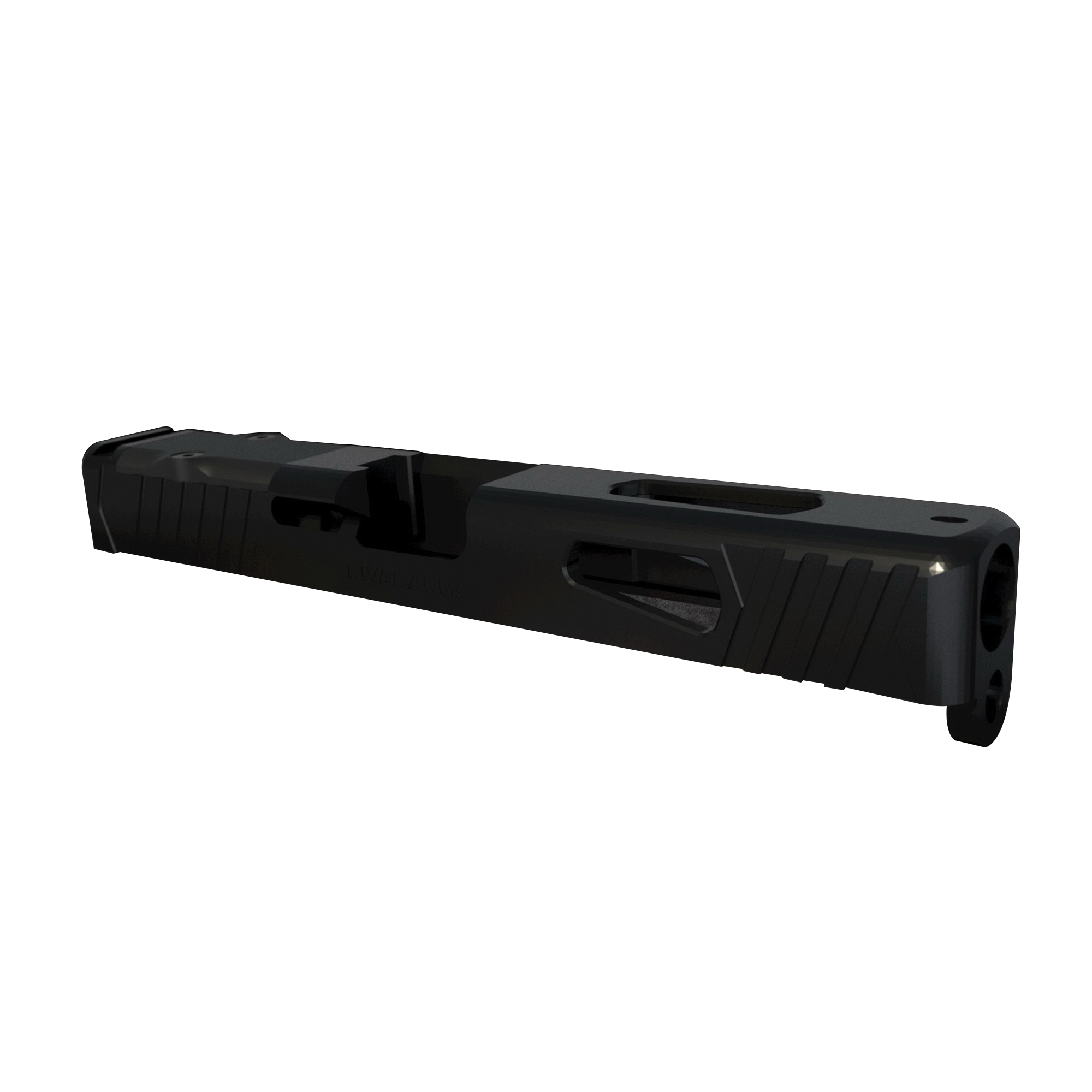 Rival Arms Precision Slide w/ RMR Cut for Glock 17 Gen 4 Pistol, Quench-Polish-Quench - RA10G104A