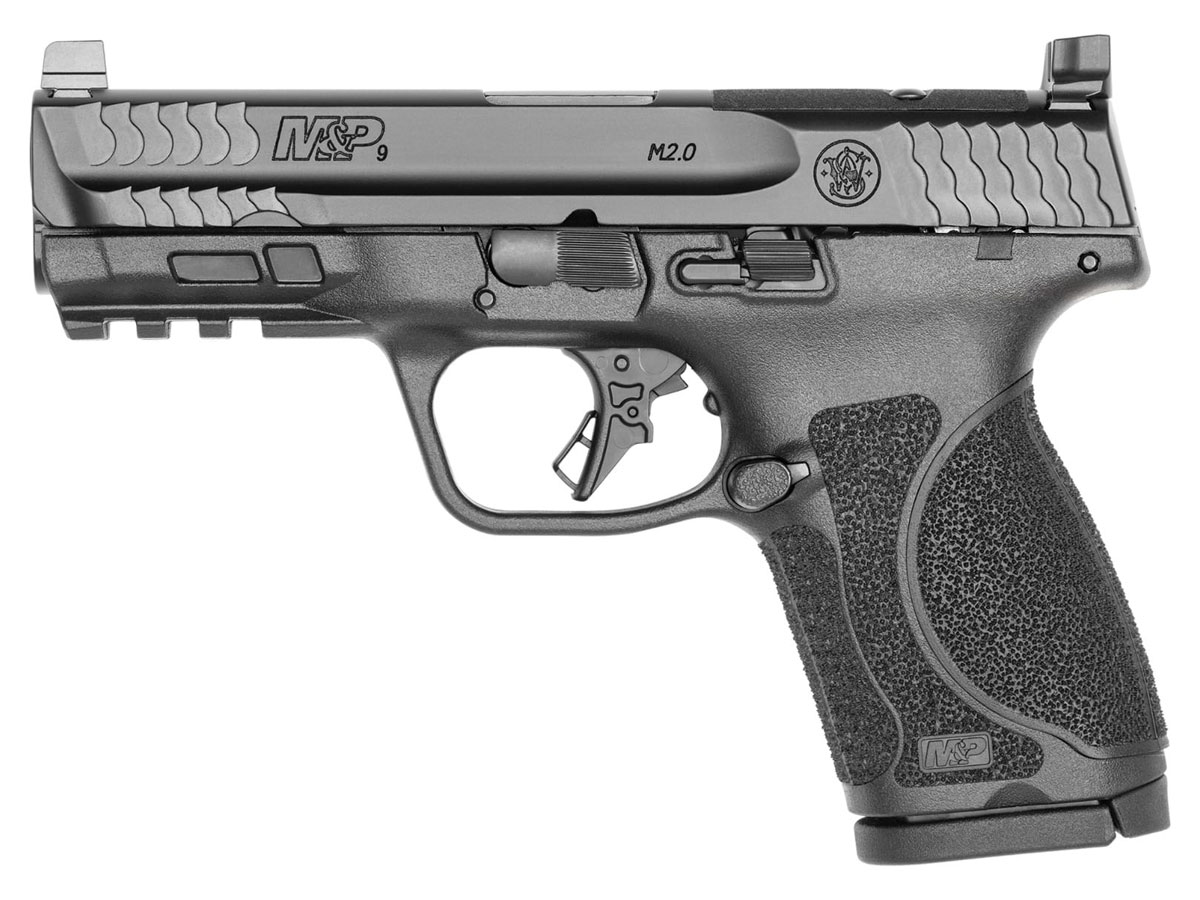 SMITH AND WESSON M&P9 M2.0 CMPCT 9MM 15+1 4″ OR - No Credit Card Fees - Free Shipping