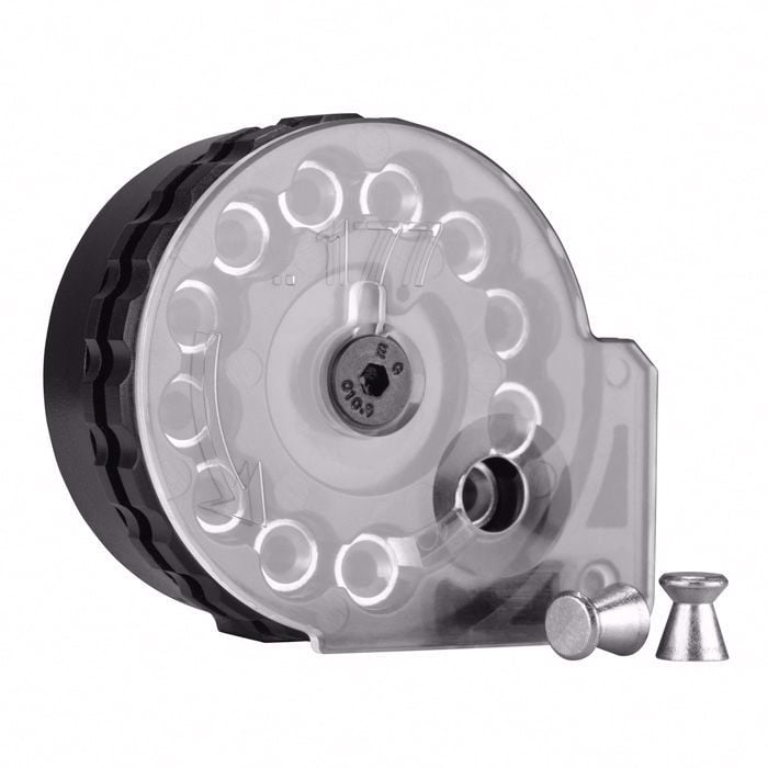 Umarex 12rds .177 Caliber, Dark Gray