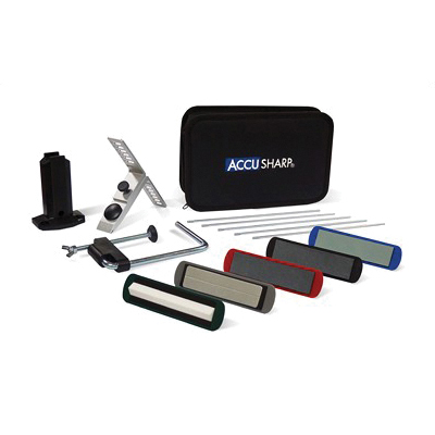 AccuSharp Knife Sharpener 5 Stone Precision Sharpening Kit - 059C