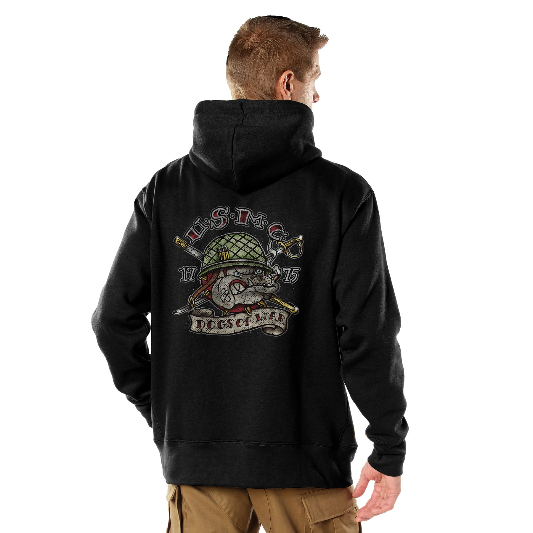Rothco Usmc Dogs Of War Hoodie - X-Large