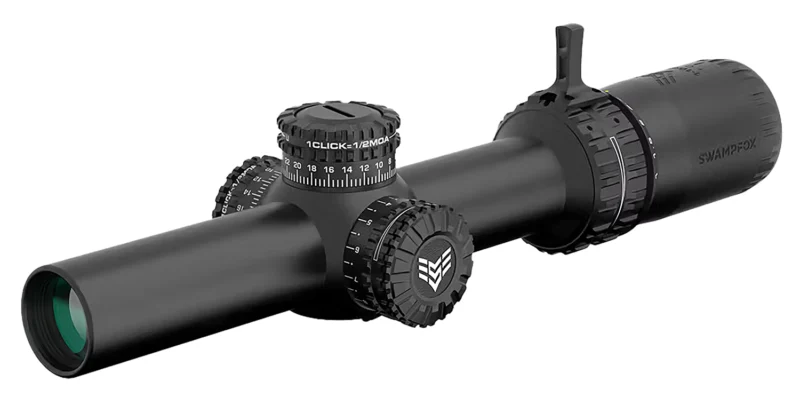 Swampfox Optics ARH16241GM Arrowhead Black 1-6x24mm 30mm Tube Guerrilla Dot MOA Green Reticle