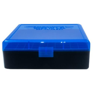 Berry-S-Mfg Berry's Ammo Box #007 - .44 Cal. 100/rd Blue/Black