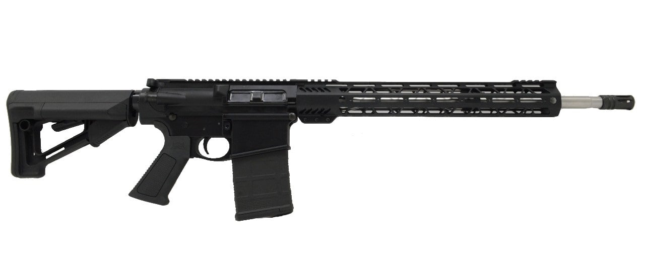 PSA Gen3 PA10 18" Mid-Length .308 WIN 1/10 Stainless Steel 15" Lightweight M-Lok STR SSA-E Rifle