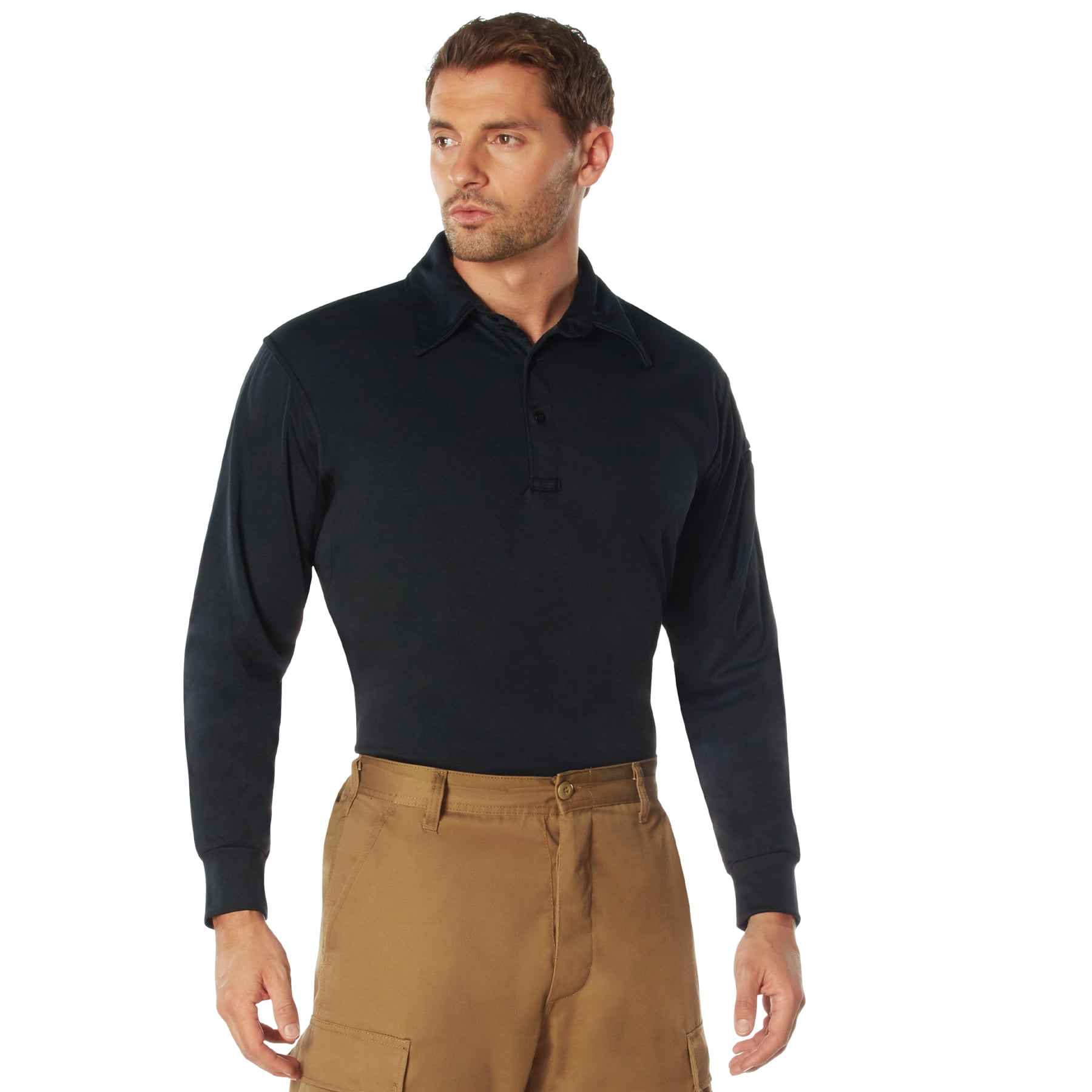 Rothco Long Sleeve Tactical Performance Polo - X-Large